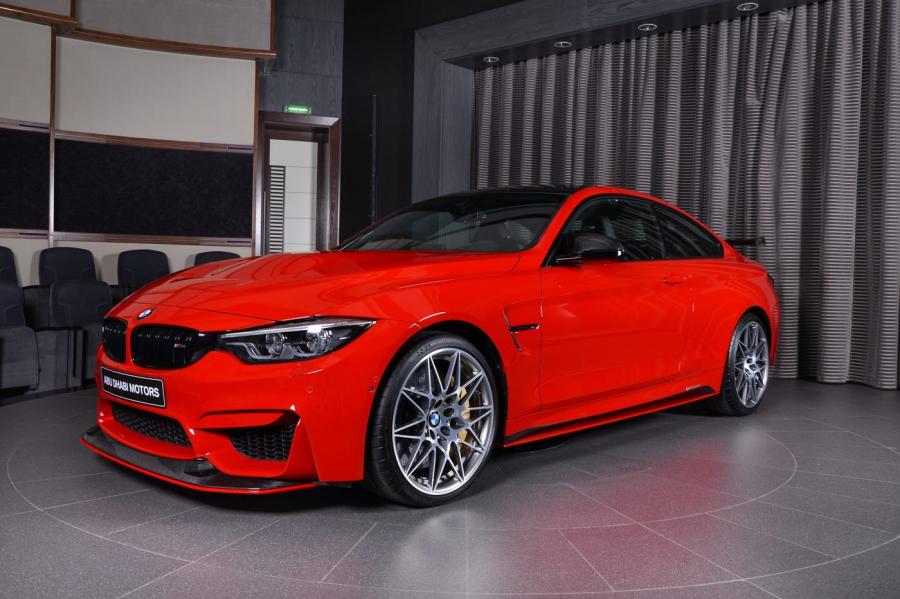 BMW M4 Coupe Ferrari Red M Performance by Abu Dhabi Motors '2017